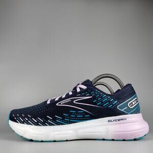 Brooks Glycerin 20 Women's 9.5 B Blue Purple Running Sneakers Athletic Shoes EUC